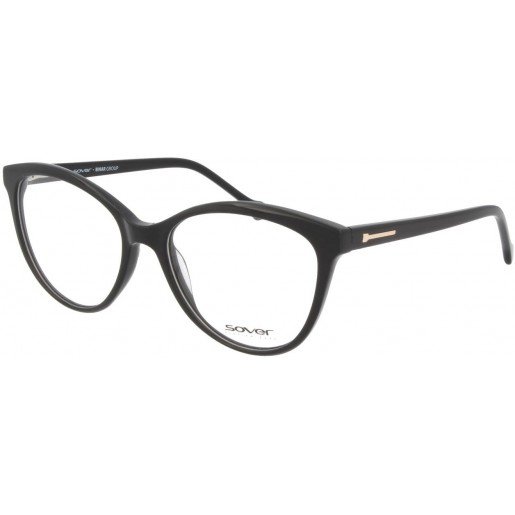 Rame ochelari de vedere dama SOVER SO5120-55-BLK Negre Cat-eye originale din Plastic cu comanda online