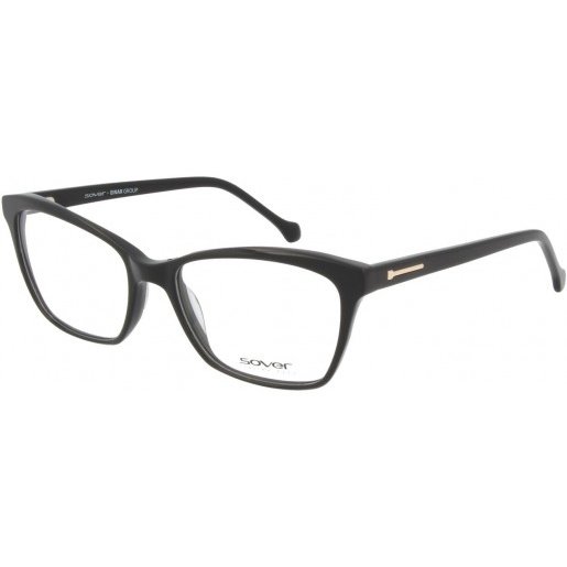Rame ochelari de vedere dama SOVER SO5150-55-BLK Negre Cat-eye originale din Plastic cu comanda online