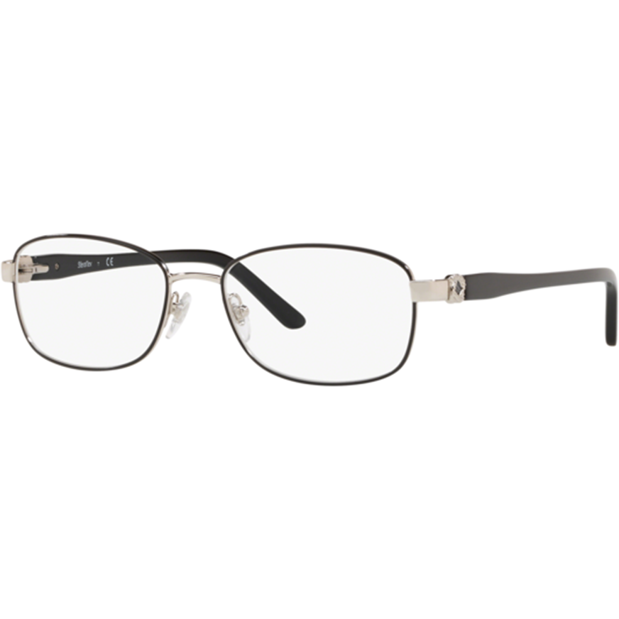 Rame ochelari de vedere dama Sferoflex SF2570 526 Negre Rectangulare originale din Metal cu comanda online