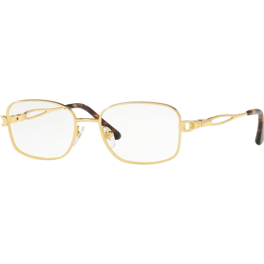 Rame ochelari de vedere dama Sferoflex SF2580B 108 Aurii Rectangulare originale din Metal cu comanda online