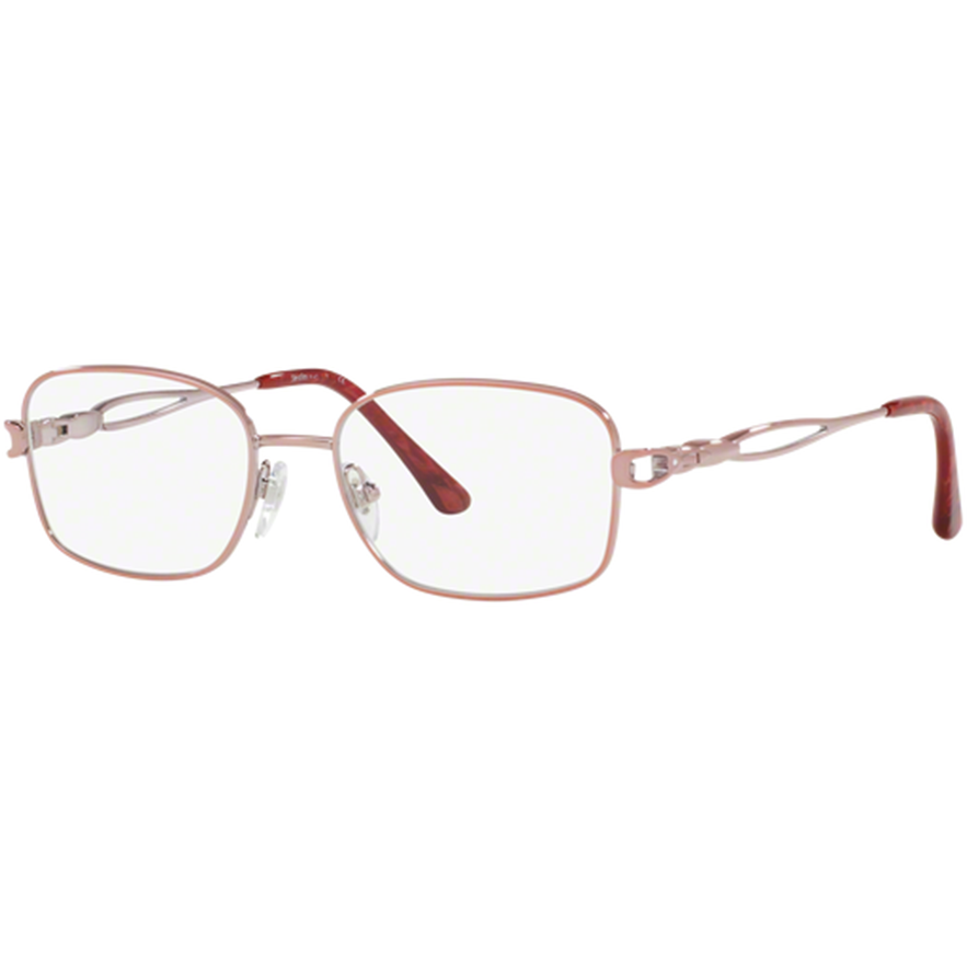 Rame ochelari de vedere dama Sferoflex SF2580B 489 Roz Rectangulare originale din Metal cu comanda online
