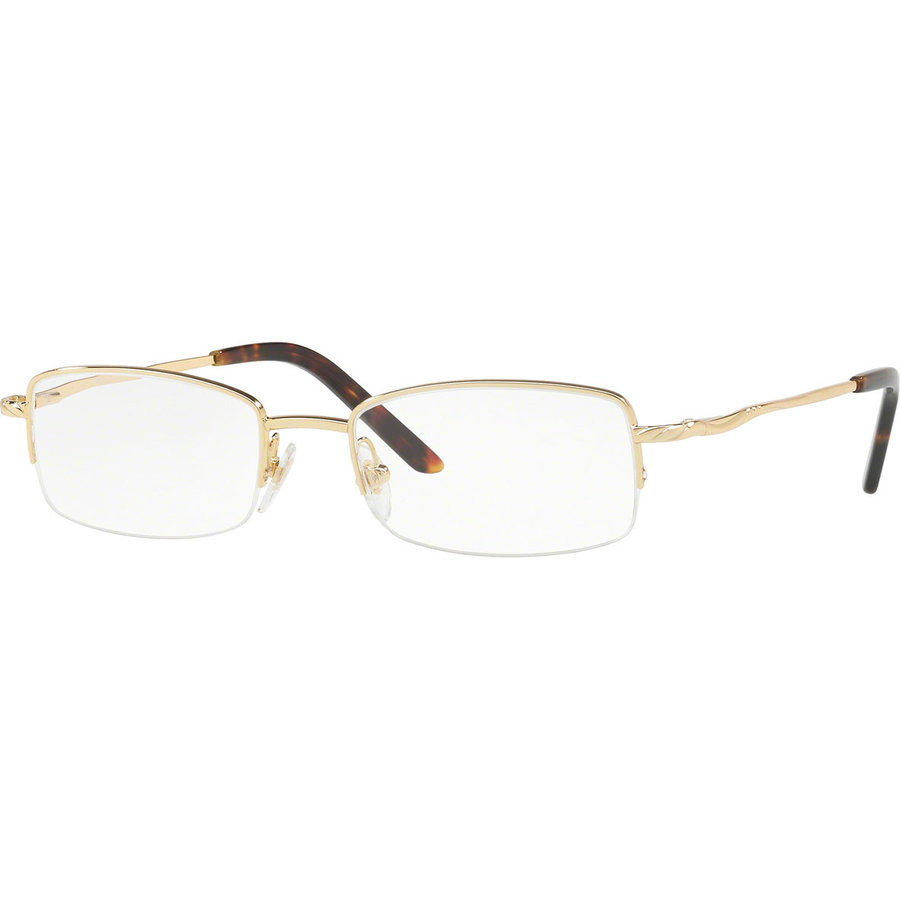 Rame ochelari de vedere dama Sferoflex SF2582 108 Aurii Rectangulare originale din Metal cu comanda online