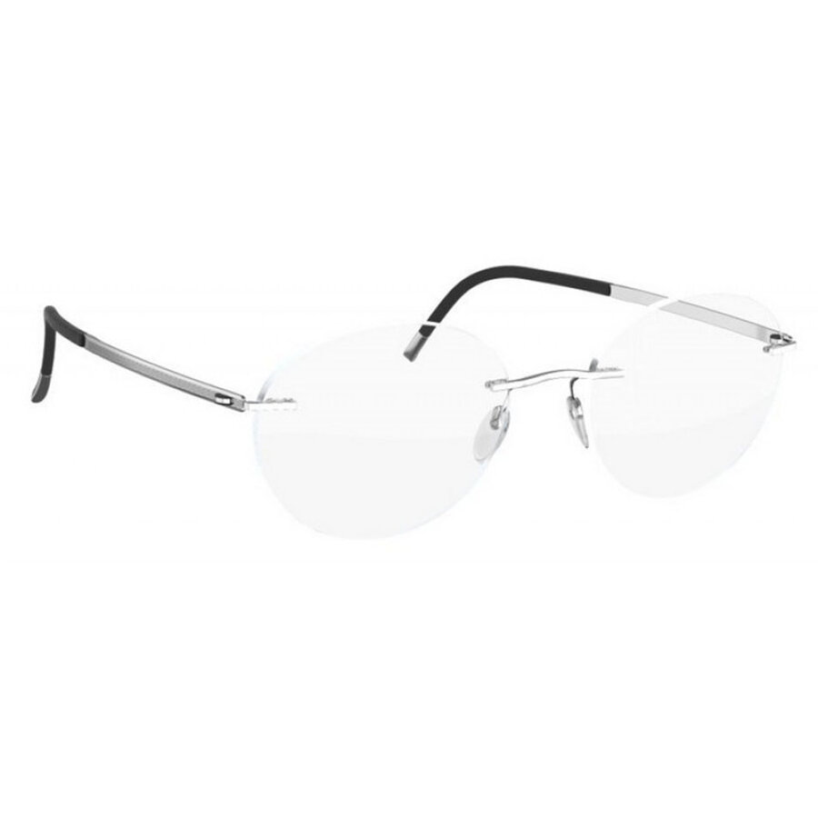 Rame ochelari de vedere dama Silhouette 0-5469/00 6050 Ovale Argintii originale din Titan cu comanda online
