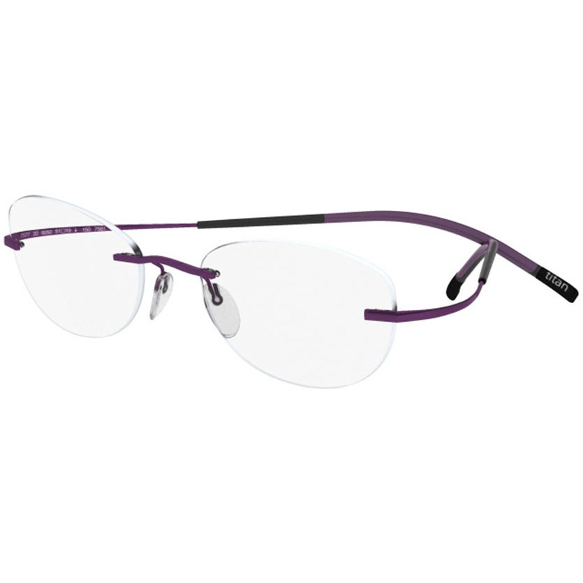 Rame ochelari de vedere dama Silhouette 4421/40 6071 Ovale Violet originale din Metal cu comanda online