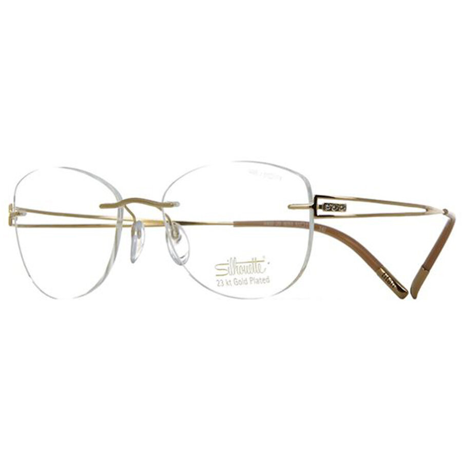 Rame ochelari de vedere dama Silhouette 4469/20 6051 Cat-eye Aurii originale din Placat cu comanda online