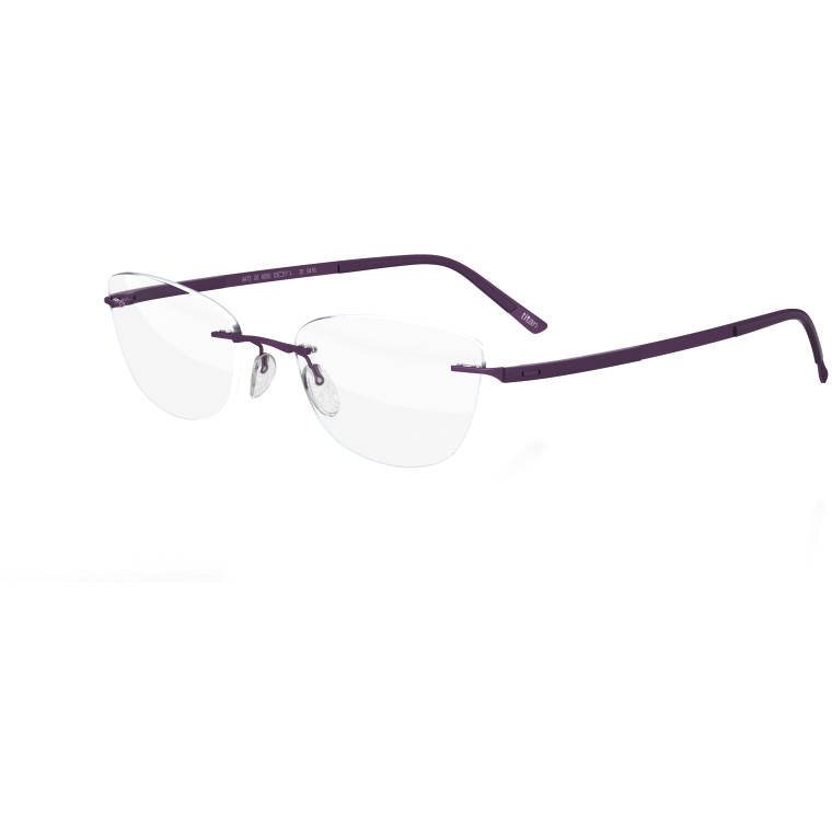 Rame ochelari de vedere dama Silhouette 4475 /40 6059 Ovale Violet originale din Titan cu comanda online
