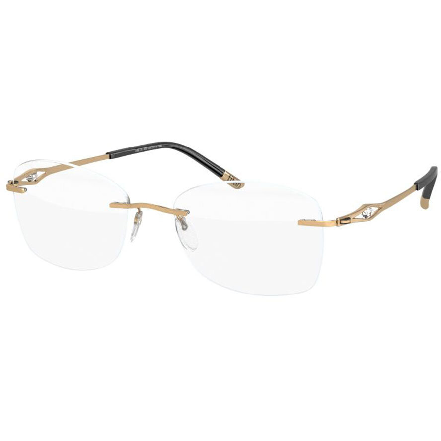 Rame ochelari de vedere dama Silhouette 4488/20 6052 Ovale Aurii originale din Metal cu comanda online