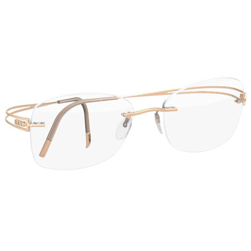 Rame ochelari de vedere dama Silhouette 4490/20 6053 Rectangulare Aurii originale din Metal cu comanda online