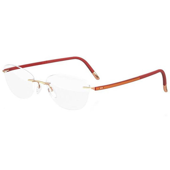 Rame ochelari de vedere dama Silhouette 4523/20 6055 Cat-eye Aurii originale din Metal cu comanda online
