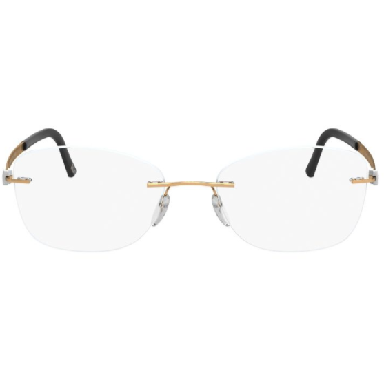Rame ochelari de vedere dama Silhouette 4545/20 6060 Ovale Negre originale din Titan cu comanda online