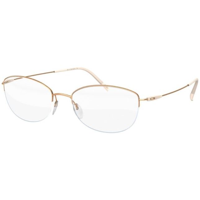 Rame ochelari de vedere dama Silhouette 4551/75 7530 Ovale Aurii originale din Titan cu comanda online