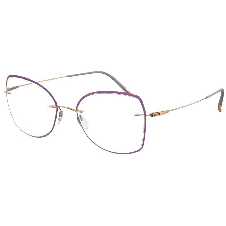 Rame ochelari de vedere dama Silhouette 5500/JD 3830 Butterfly Violet originale din Metal cu comanda online