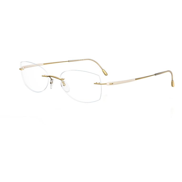 Rame ochelari de vedere dama Silhouette 6780/20 6053 Rectangulare Aurii originale din Titan cu comanda online