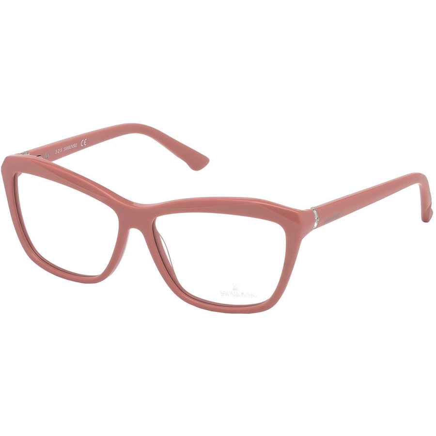 Rame ochelari de vedere dama Swarovski SK5193 072 Roz Cat-eye originale din Plastic cu comanda online