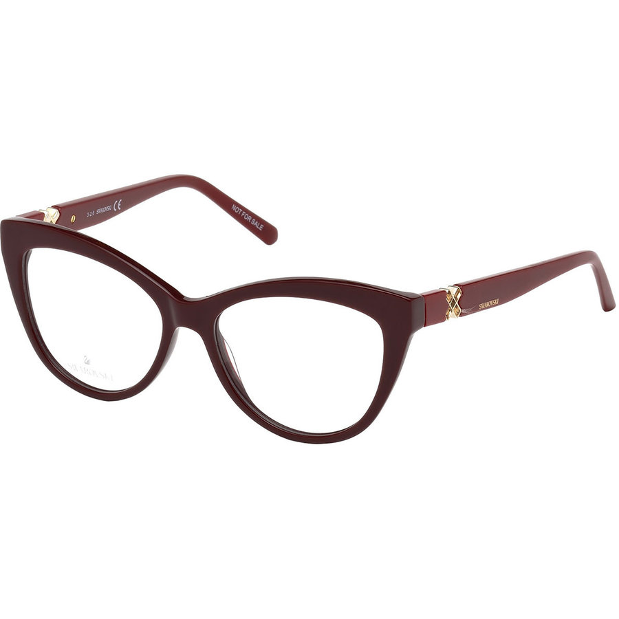 Rame ochelari de vedere dama Swarovski SK5226 069 Cat-eye Visinii originale din Plastic cu comanda online