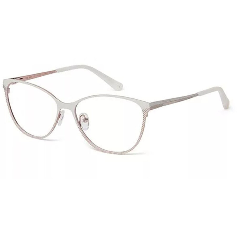 Rame ochelari de vedere dama Ted Baker TB2239 852 Alb Cat-eye originale din Metal cu comanda online