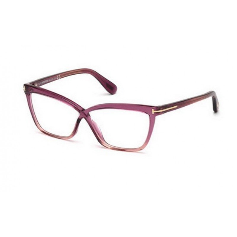 Rame ochelari de vedere dama Tom Ford FT5267 071 Cat-eye Mov originale din Plastic cu comanda online