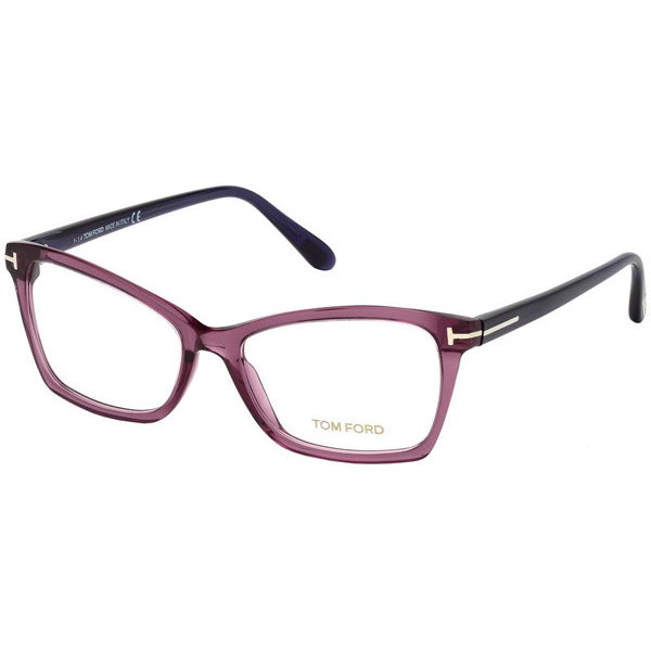 Rame ochelari de vedere dama Tom Ford FT5357 075 Cat-eye Negre originale din Plastic cu comanda online