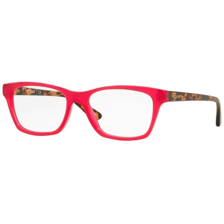 Rame ochelari de vedere dama Vogue VO2714 2693 Rosii Rectangulare originale din Plastic cu comanda online