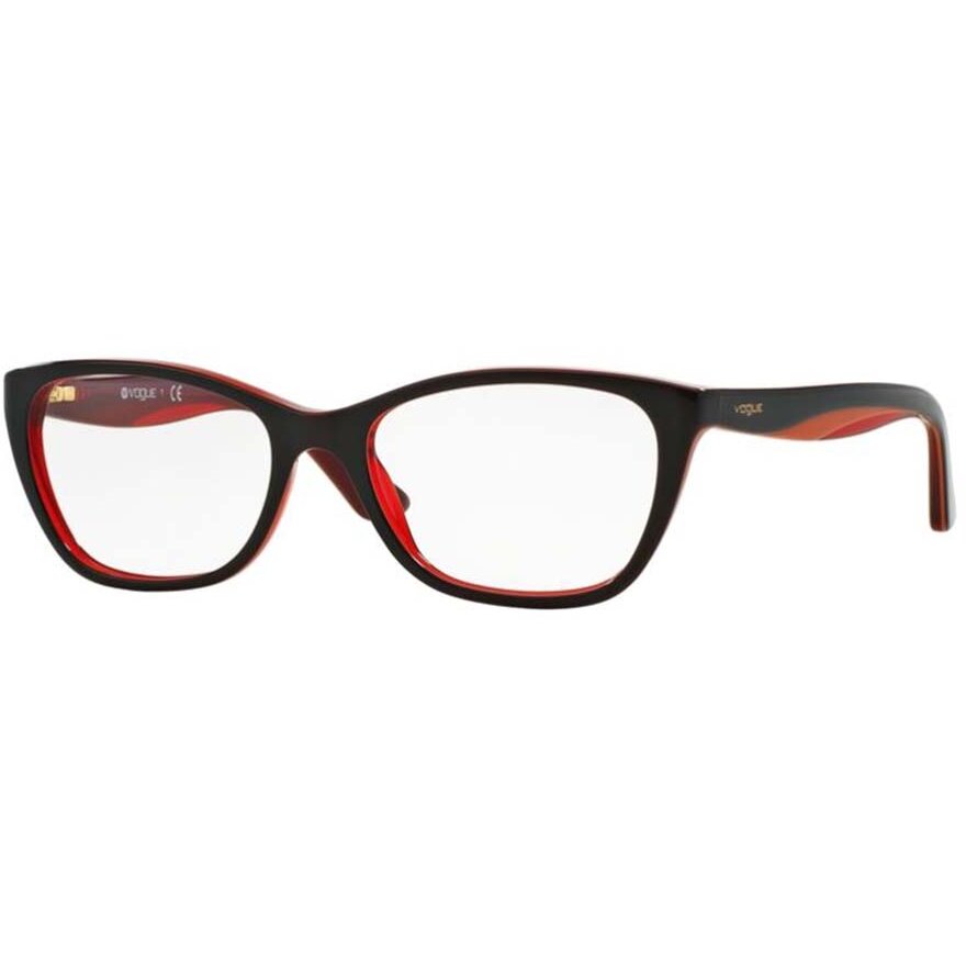 Rame ochelari de vedere dama Vogue VO2961 2312 Negre Rectangulare originale din Plastic cu comanda online