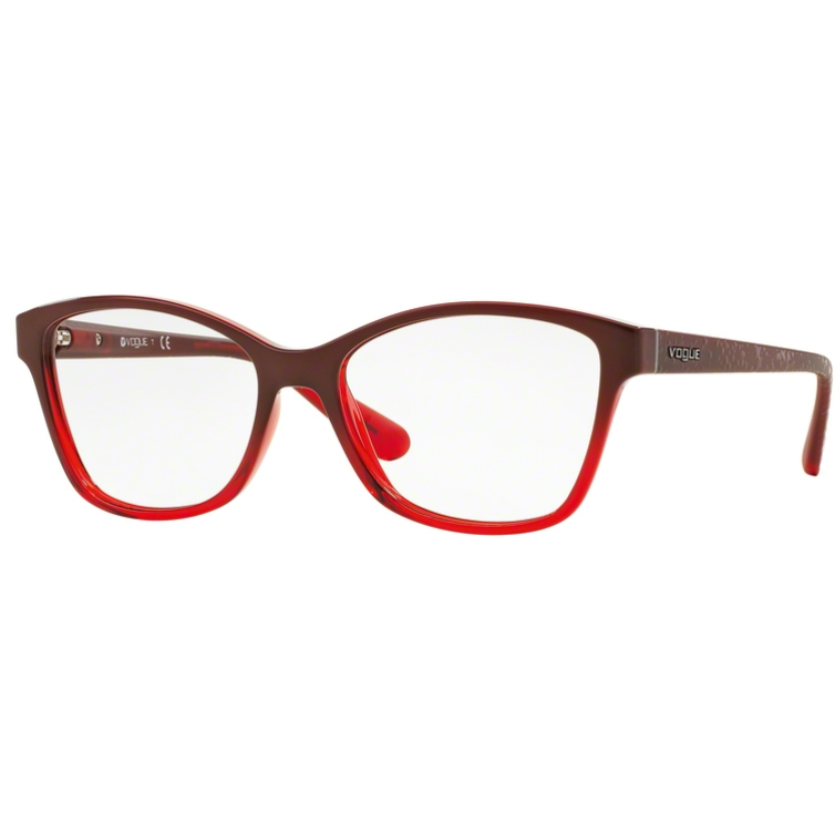 Rame ochelari de vedere dama Vogue VO2998 2348 Rosii Cat-eye originale din Plastic cu comanda online