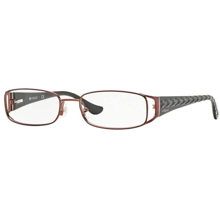 Rame ochelari de vedere dama Vogue VO3910 811 Maro Ovale originale din Plastic cu comanda online