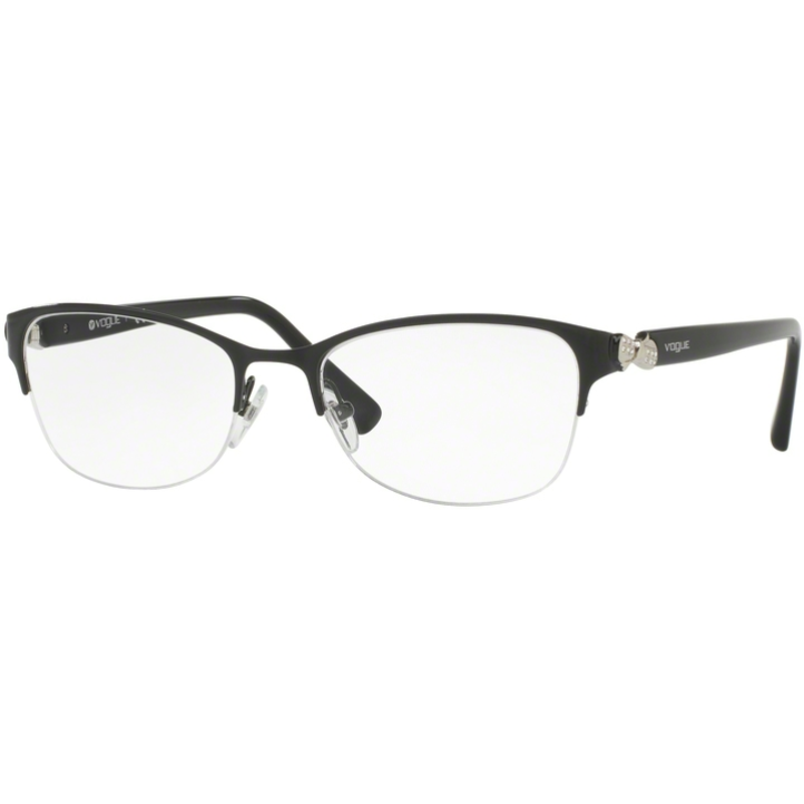 Rame ochelari de vedere dama Vogue VO4027B 352 Ovale Negre originale din Metal cu comanda online