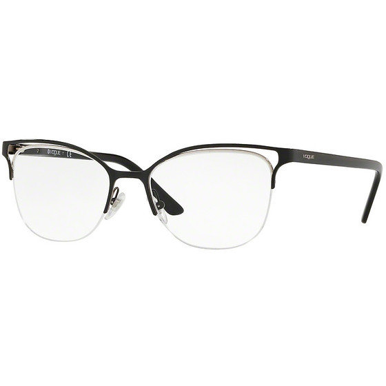 Rame ochelari de vedere dama Vogue VO4087 352 Rectangulare Negre originale din Metal cu comanda online