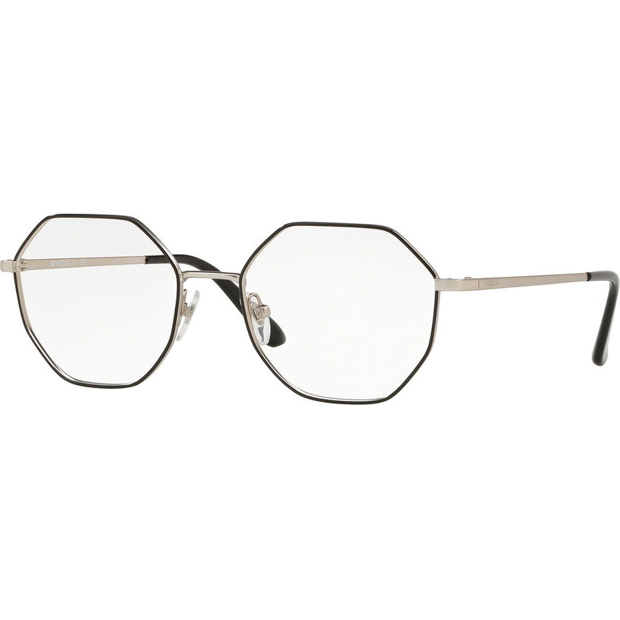 Rame ochelari de vedere dama Vogue VO4094 323 Negre Rotunde originale din Metal cu comanda online