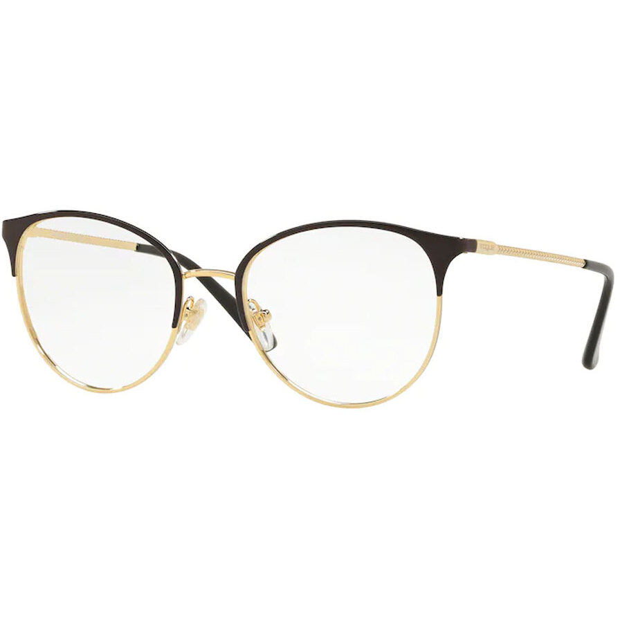 Rame ochelari de vedere dama Vogue VO4108 280 Rotunde Negre originale din Metal cu comanda online