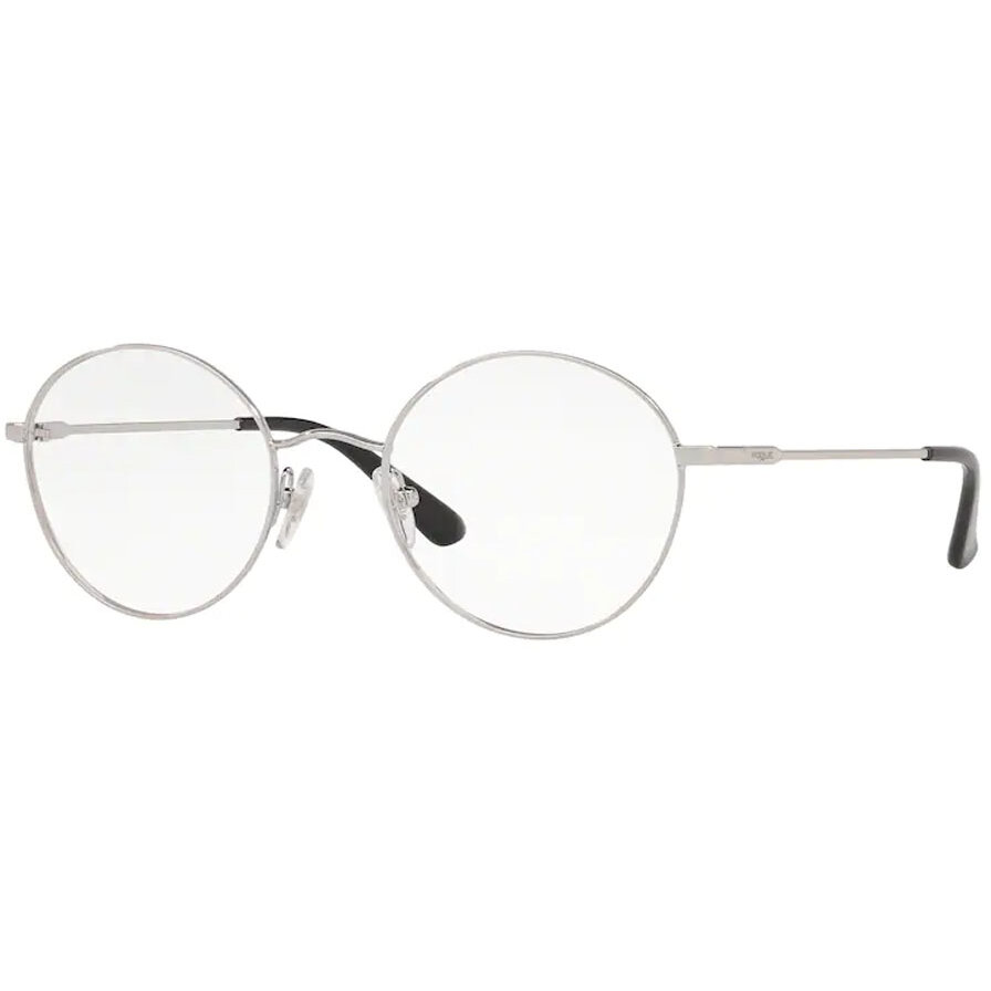 Rame ochelari de vedere dama Vogue VO4127 323 Argintii Ovale originale din Metal cu comanda online