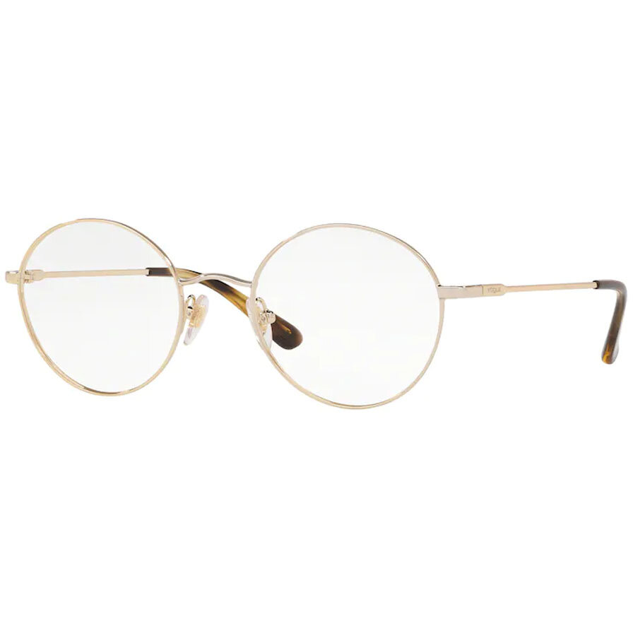 Rame ochelari de vedere dama Vogue VO4127 848 Aurii Ovale originale din Metal cu comanda online