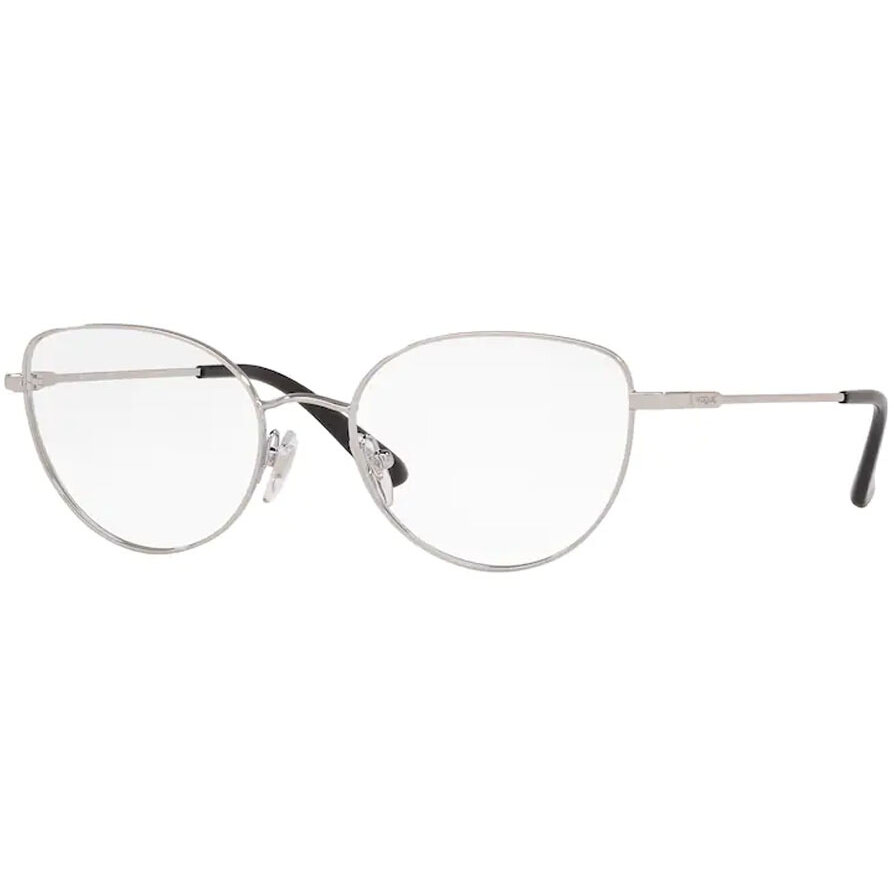 Rame ochelari de vedere dama Vogue VO4128 323 Argintii Cat-eye originale din Metal cu comanda online