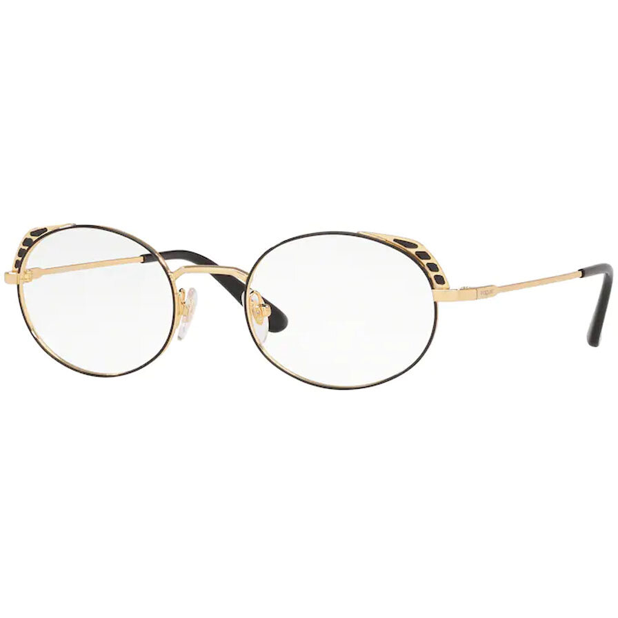 Rame ochelari de vedere dama Vogue VO4132 280 Ovale Negre originale din Metal cu comanda online
