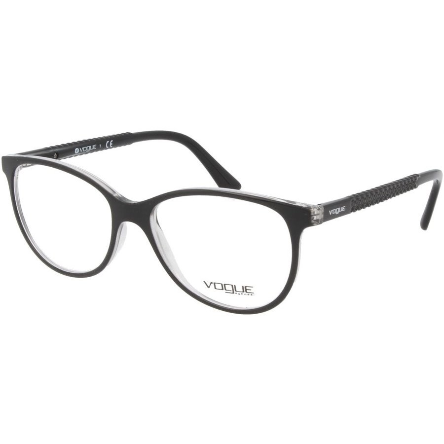 Rame ochelari de vedere dama Vogue VO5030 W827 Negre Cat-eye originale din Plastic cu comanda online