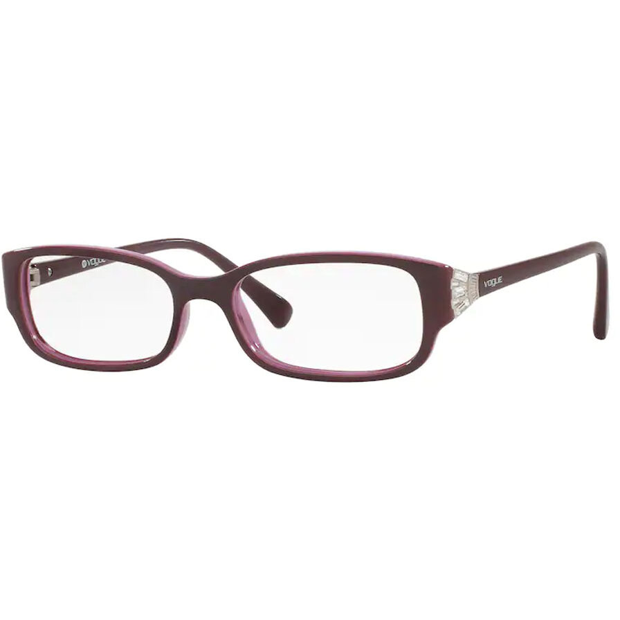 Rame ochelari de vedere dama Vogue VO5059B 2321 Rectangulare Mov originale din Plastic cu comanda online