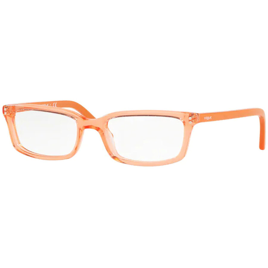 Rame ochelari de vedere dama Vogue VO5081 2740 Portocalii Patrate originale din Plastic cu comanda online