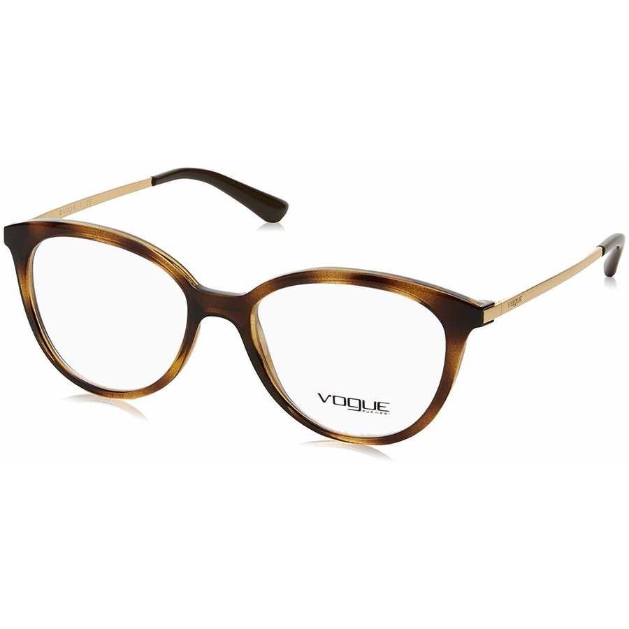 Rame ochelari de vedere dama Vogue VO5151 W656 Maro-Havana Cat-eye originale din Plastic cu comanda online