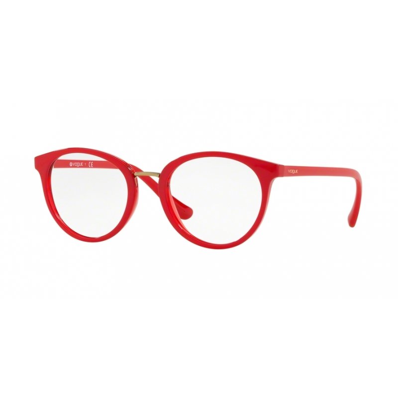 Rame ochelari de vedere dama Vogue VO5167 2621 Rosii Ovale originale din Plastic cu comanda online