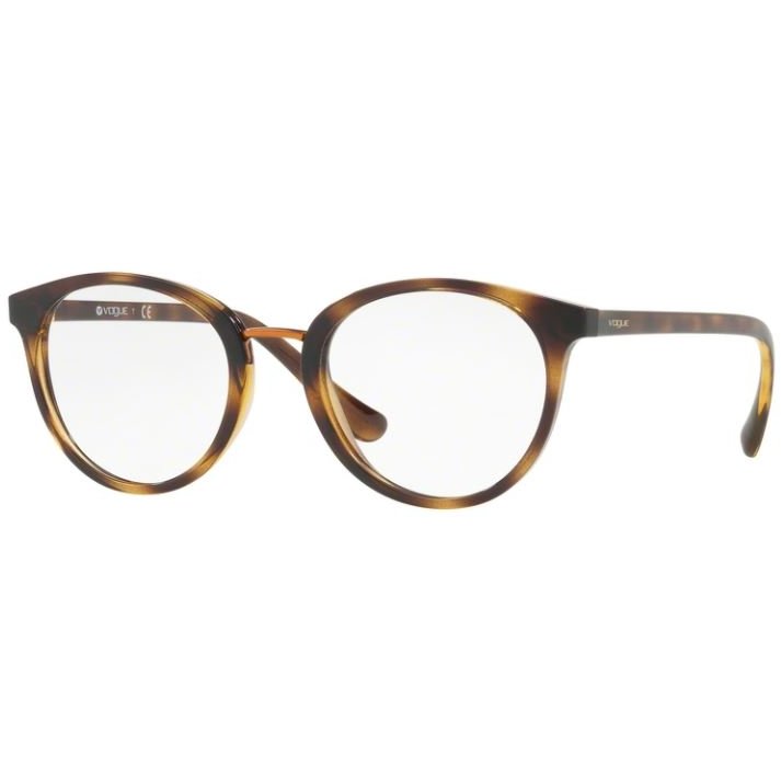 Rame ochelari de vedere dama Vogue VO5167 W656 Havana Ovale originale din Plastic cu comanda online