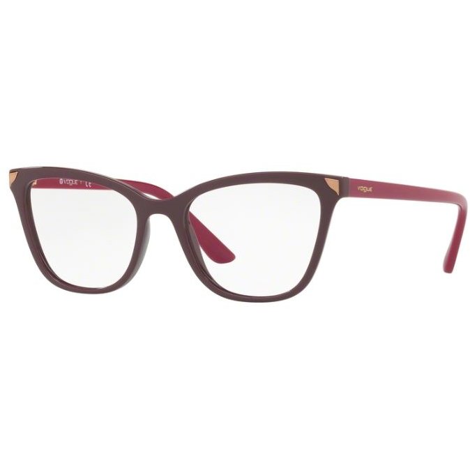 Rame ochelari de vedere dama Vogue VO5206 2597 Cat-eye Grena originale din Plastic cu comanda online