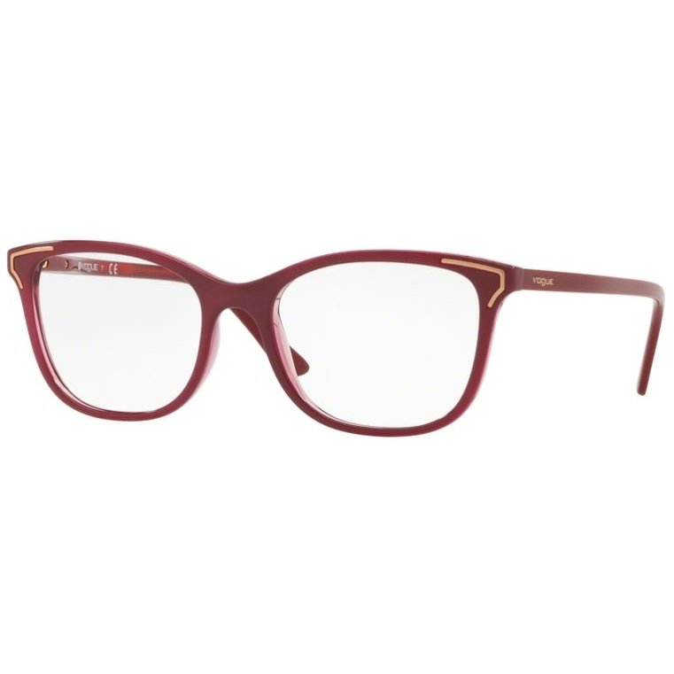 Rame ochelari de vedere dama Vogue VO5214 2618 Ovale Rosii originale din Plastic cu comanda online