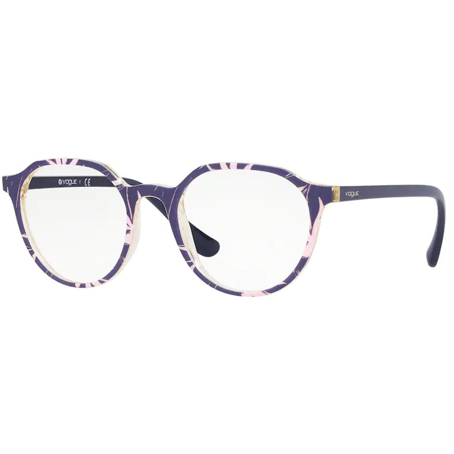 Rame ochelari de vedere dama Vogue VO5226 2696 Albastre Rotunde originale din Plastic cu comanda online