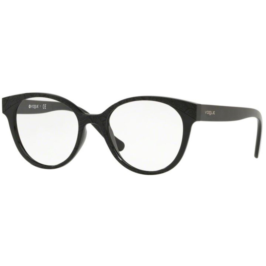 Rame ochelari de vedere dama Vogue VO5244 W44 Negre Rotunde originale din Plastic cu comanda online