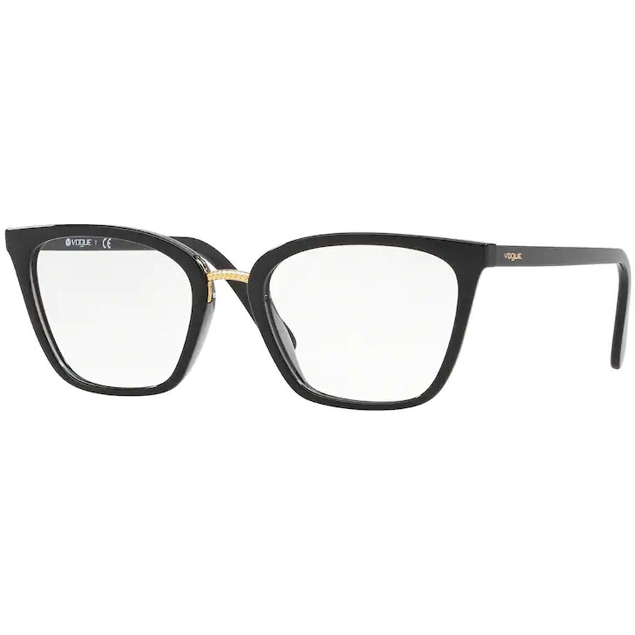 Rame ochelari de vedere dama Vogue VO5260 2385 Negre Rectangulare originale din Plastic cu comanda online