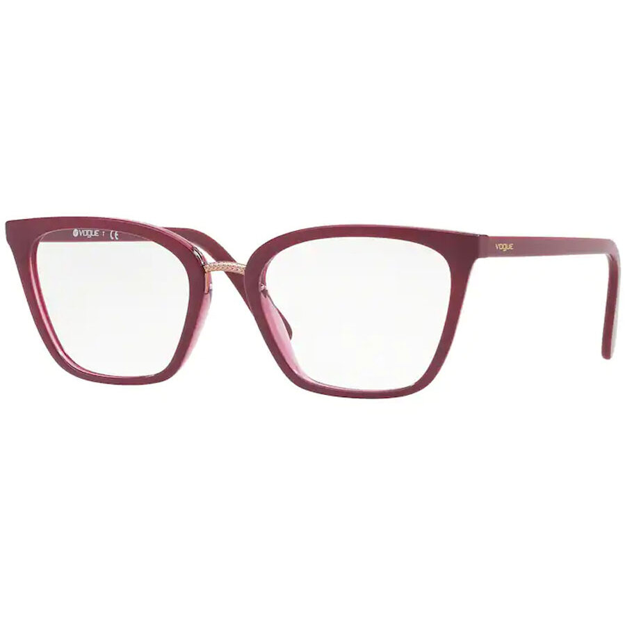 Rame ochelari de vedere dama Vogue VO5260 2555 Mov Rectangulare originale din Plastic cu comanda online