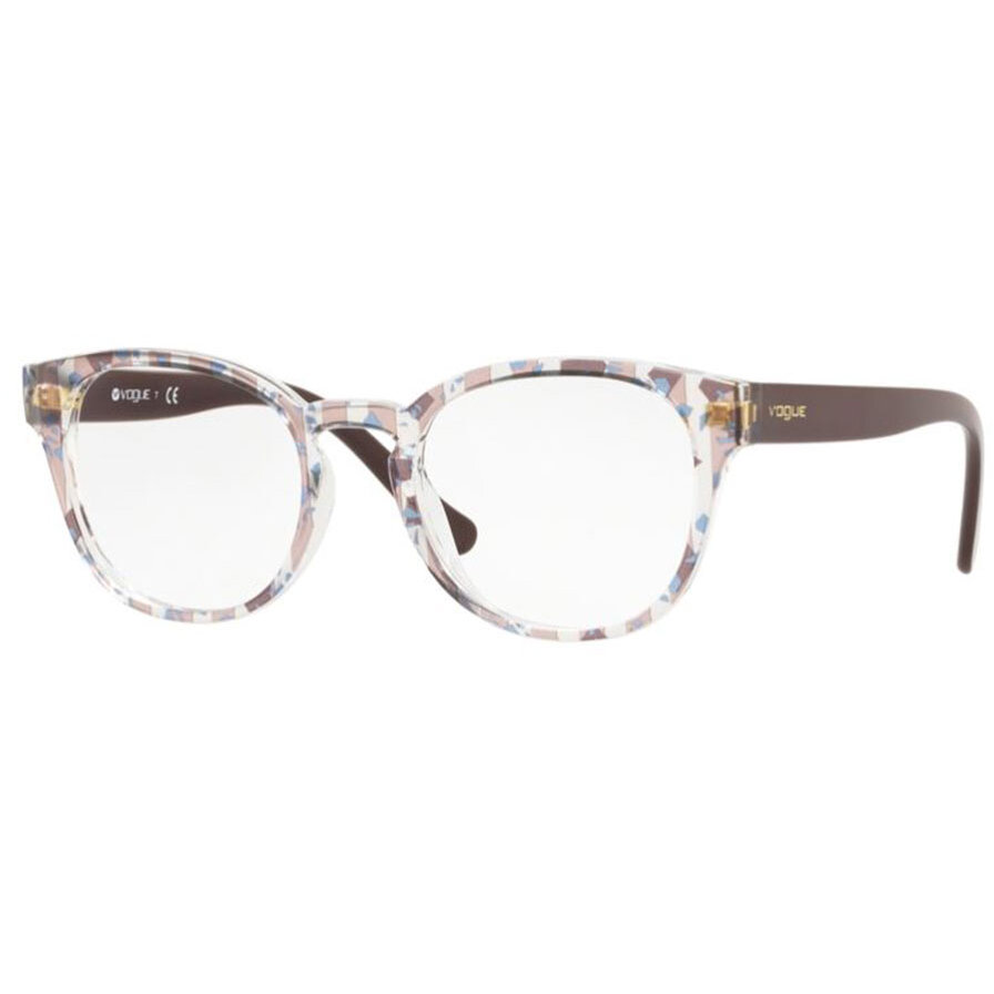 Rame ochelari de vedere dama Vogue VO5272 2730 Maro Patrate originale din Plastic cu comanda online