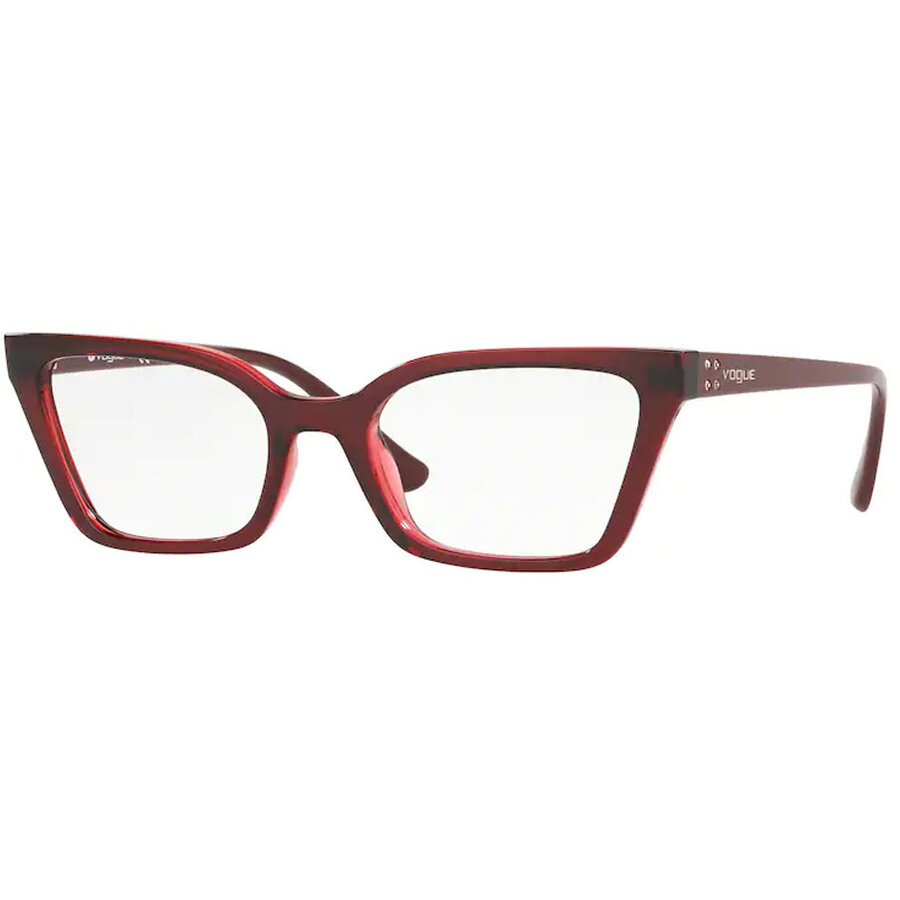 Rame ochelari de vedere dama Vogue VO5275B 2636 Visinii Rectangulare originale din Plastic cu comanda online