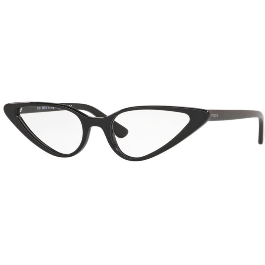 Rame ochelari de vedere dama Vogue VO5281 W44 Cat-eye Negre originale din Plastic cu comanda online
