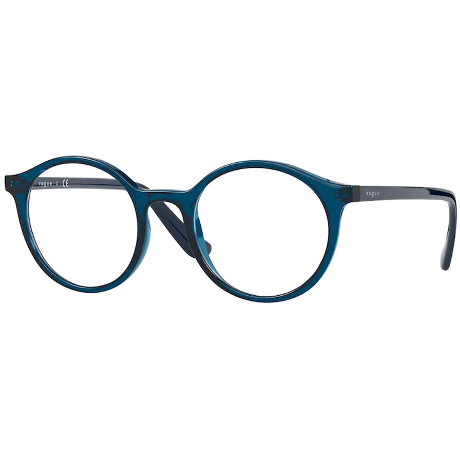 Rame ochelari de vedere dama Vogue VO5310 2796 Albastre Rotunde originale din Plastic cu comanda online